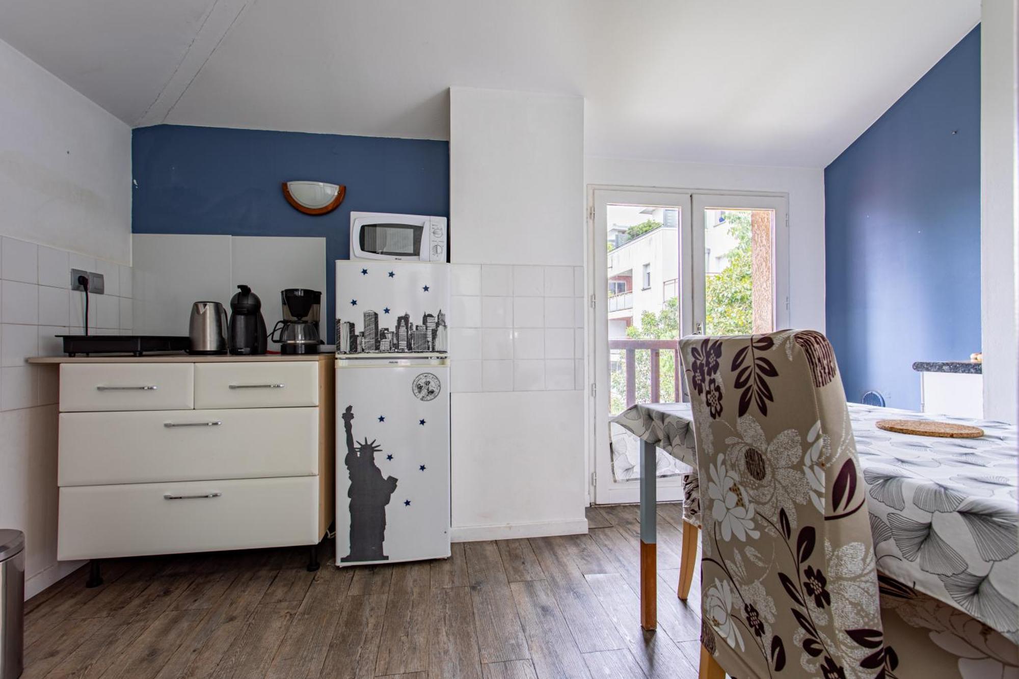 T2 Toulouse 40M2, Lit Queen Size, Climatisation, Quartier Sympa, Terrasse Экстерьер фото