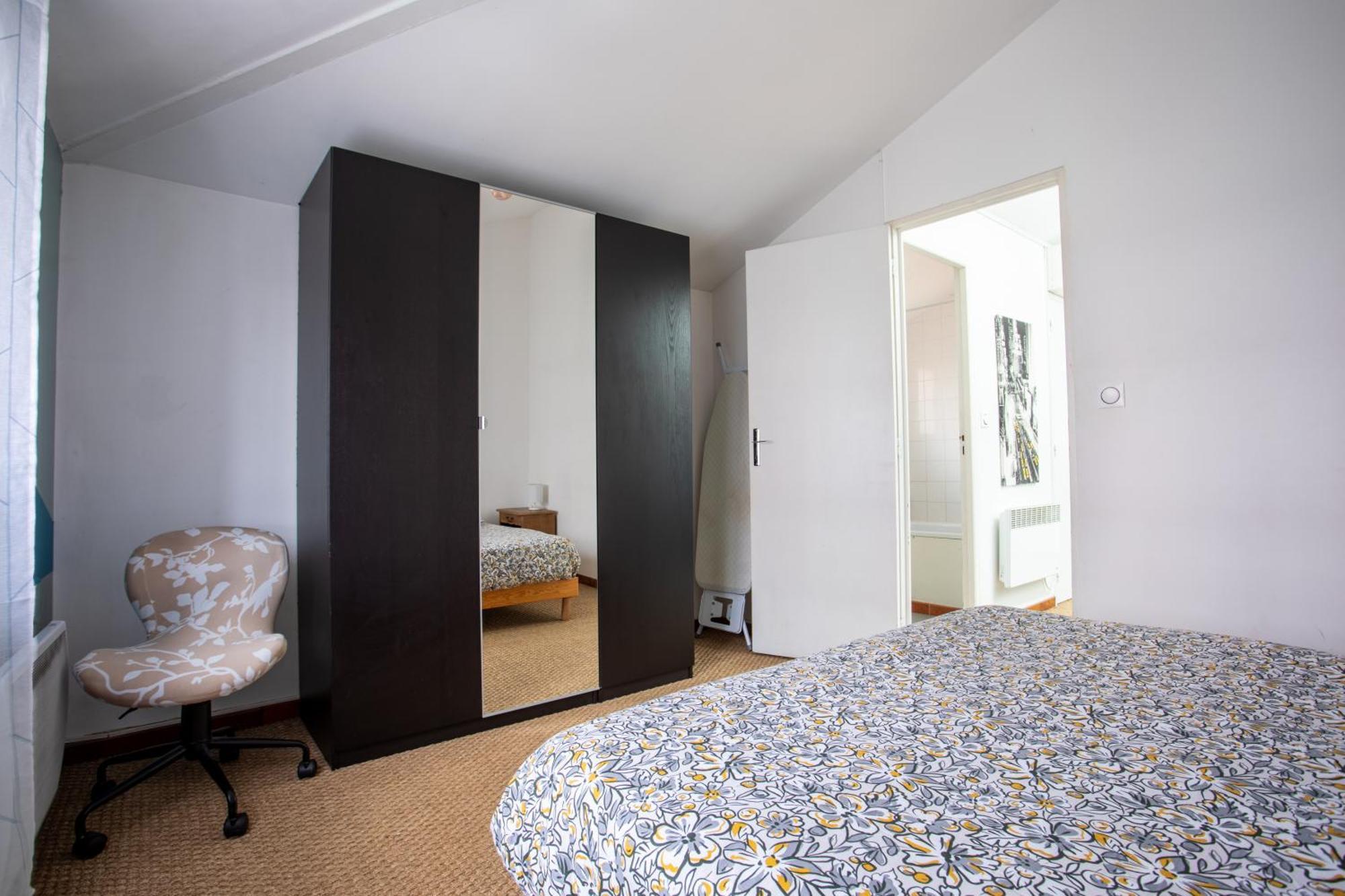 T2 Toulouse 40M2, Lit Queen Size, Climatisation, Quartier Sympa, Terrasse Экстерьер фото